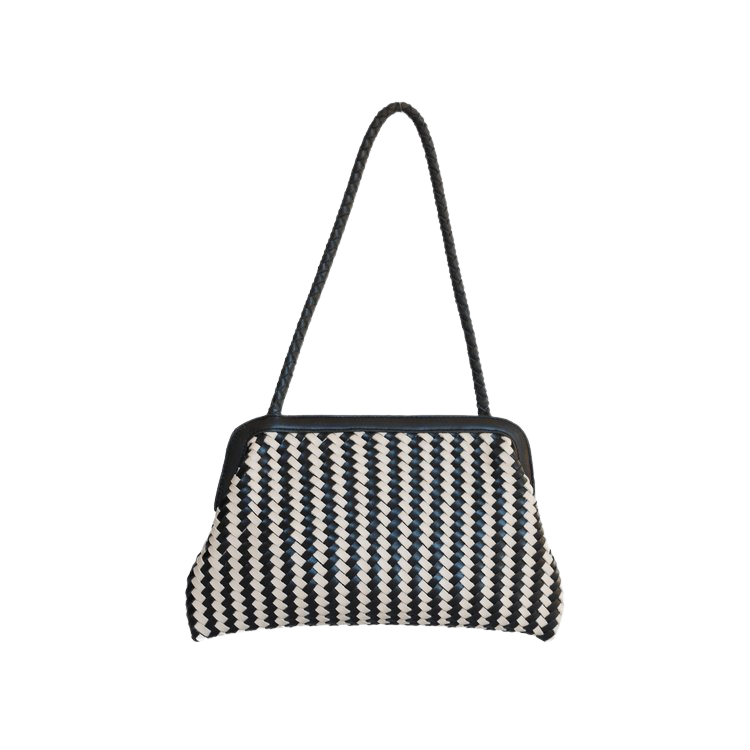 Handbags Bembien Le Sac Handbag in Noir Stripe Bembien