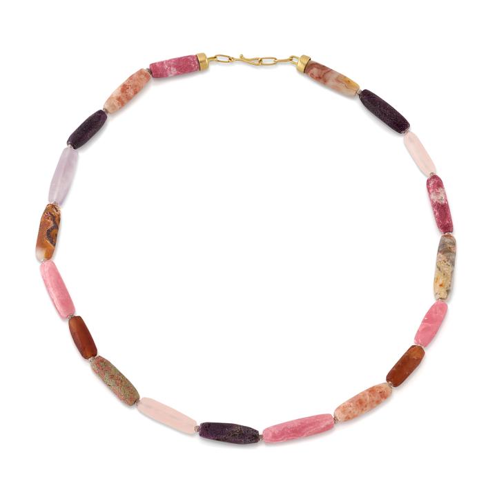 Necklaces Brooke Gregson Honed Beaded Gemstone Necklace Brooke Gregson