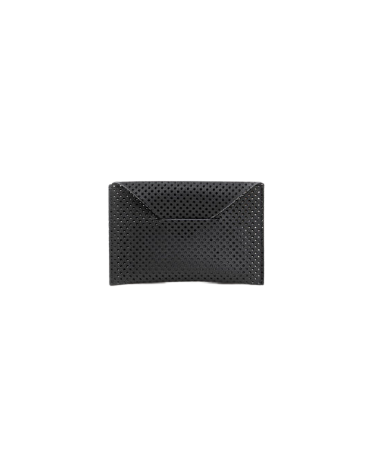 Wallets Clare V. Card Envelope in Perforated Black Clare V.