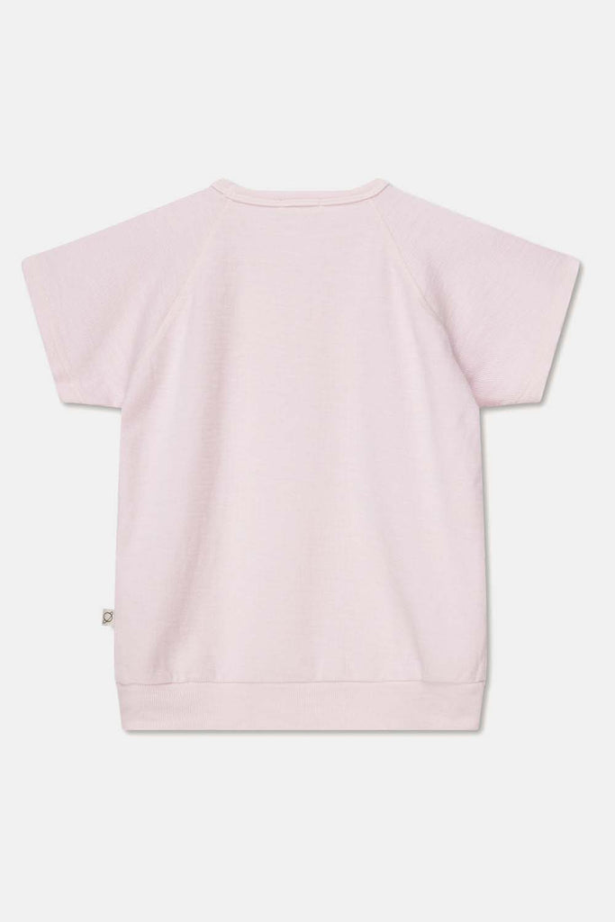 Childrens Apparel My Little Cozmo Short Sleeve Sweatshirt in Pink My Little Cozmo