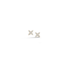 Earrings Dana Rebecca Ava Bea X Studs in Yellow Gold Dana Rebecca
