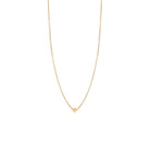 Necklaces Zoe Chicco Itty Bitty Heart Necklace in Yellow Gold Zoe Chicco