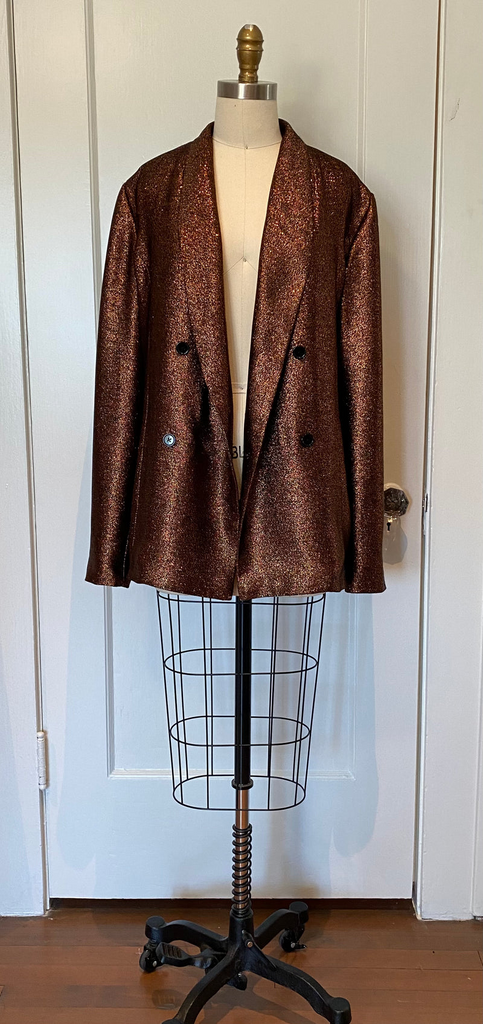 Jackets Christy Lynn Freya Blazer in Ember Sparkle Christy Lynn