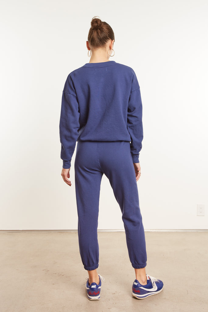 Pants SPRWMN College Logo Sweatpant in Cobalt Sprwmn