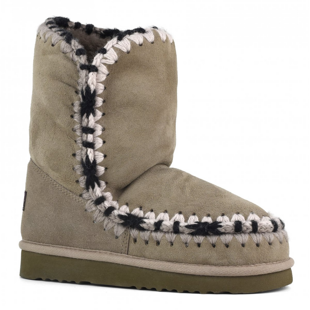 Shoes Mou Eskimo Overstitching Boot in Grey Mou