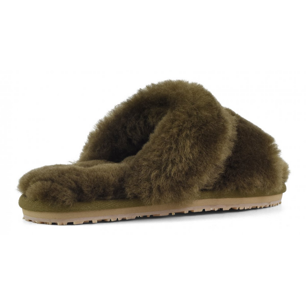 Shoes Mou 2 Stripe Slide Slipper in Milty Mou