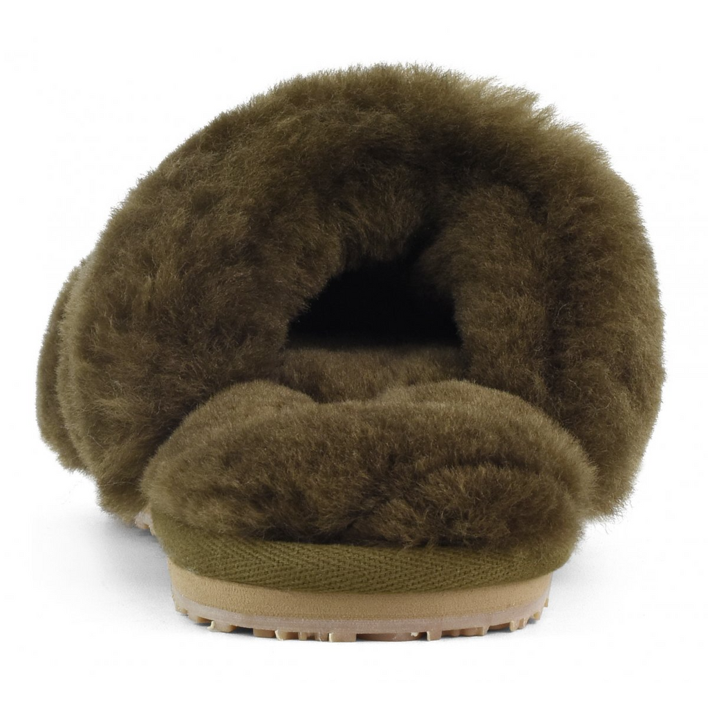 Shoes Mou 2 Stripe Slide Slipper in Milty Mou