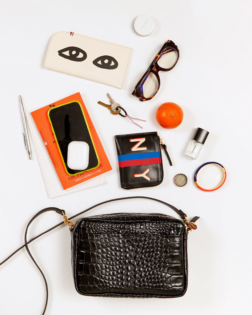 Handbags Clare V. Rattan Marisol Bag in Army Clare V.