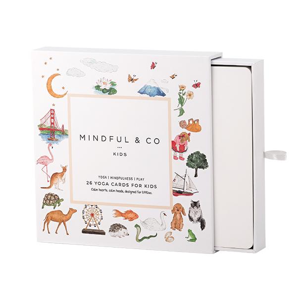 Toys Mindful & Co Yoga Flash Cards Mindful & Co