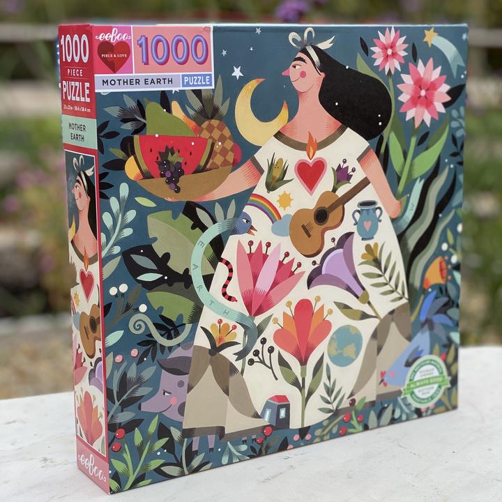 Toys Eeboo Mother Earth Puzzle Eeboo
