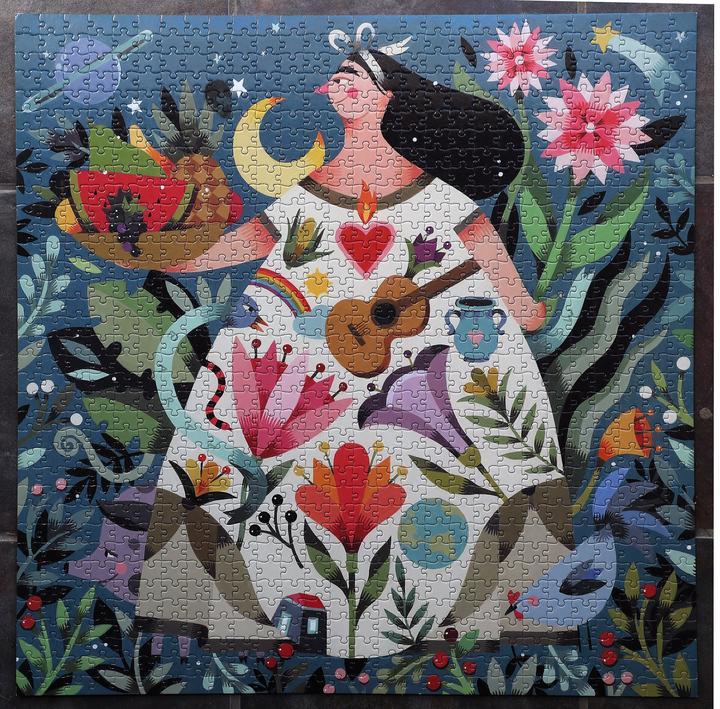 Toys Eeboo Mother Earth Puzzle Eeboo