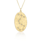 Necklaces Brooke Gregson Scorpio Astrology Necklace in Yellow Gold Brooke Gregson
