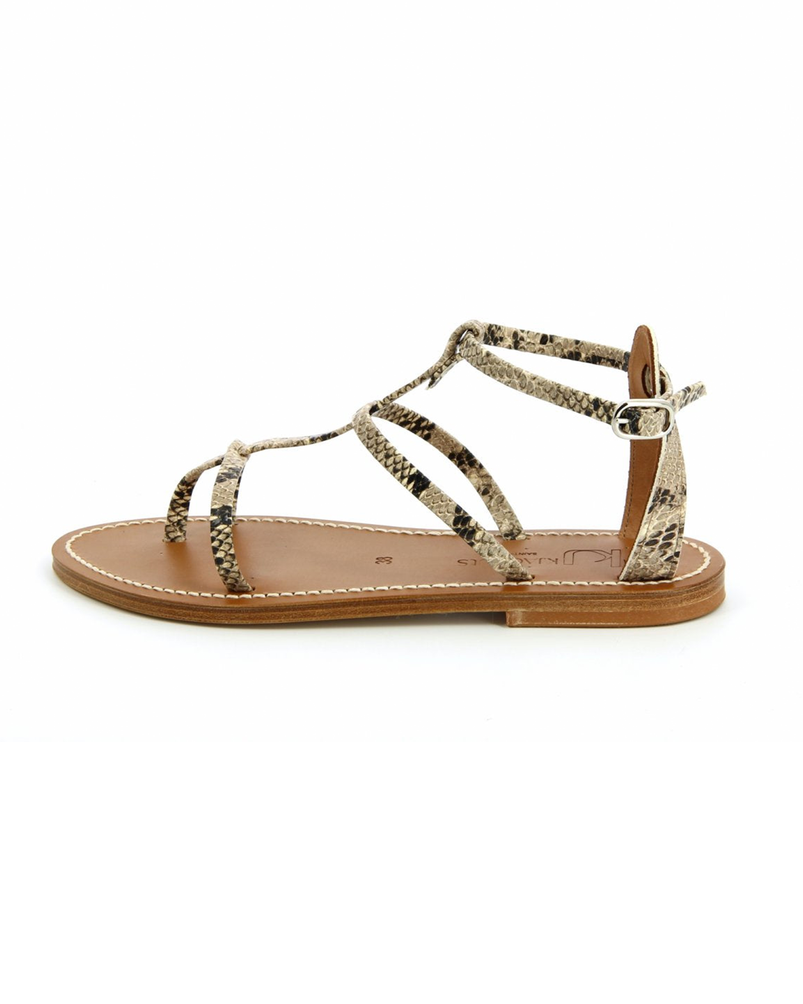 Snake sales gladiator sandals