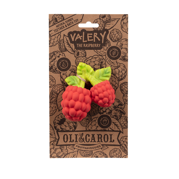 Toys Oli & Carol Valery the Raspberry Bath Toy Oli & Carol