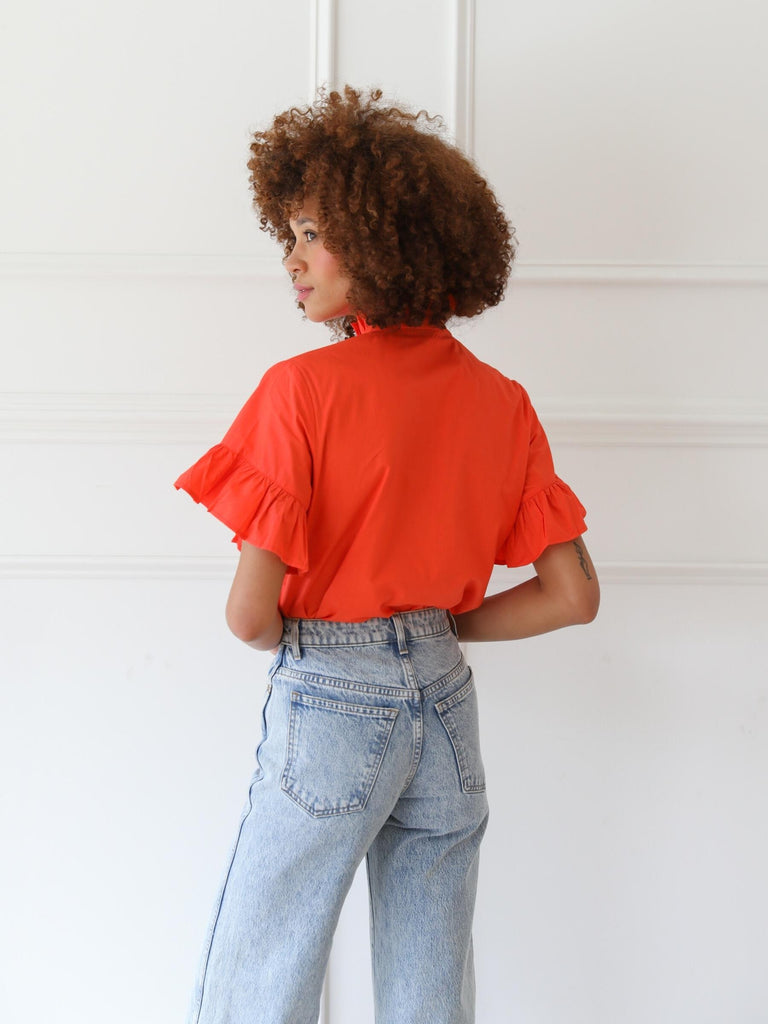 Tops Mille Vanessa Top in Poppy Mille