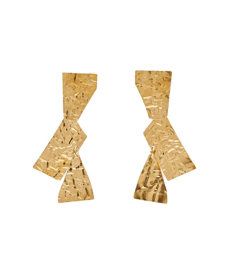 Earrings Annie Costello Brown Fragment Earrings Annie Costello Brown