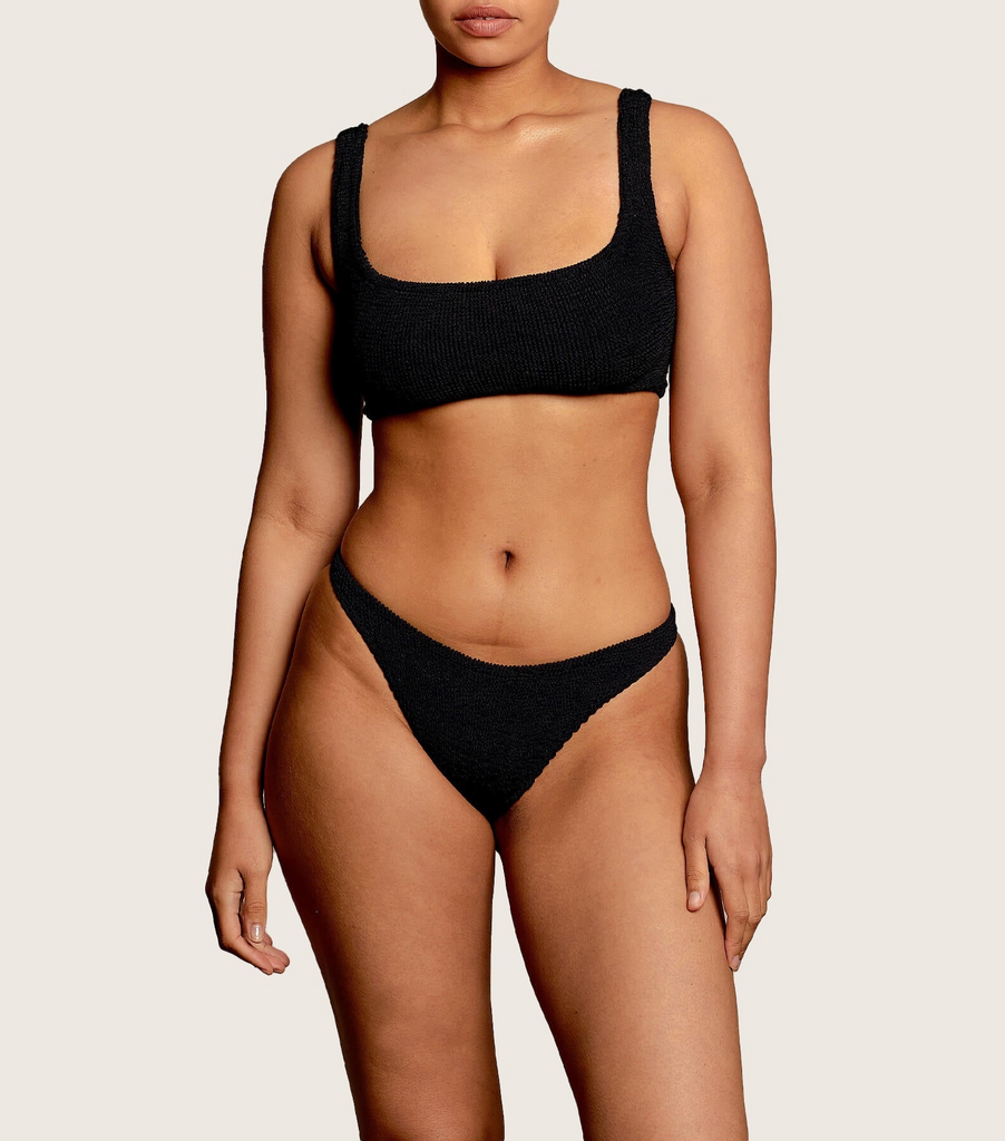 Swimwear Hunza G Xandra Bikini in Black Hunza G