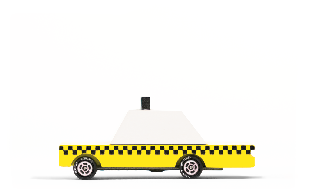 Toys Candylab Toys Yellow Taxi Candylab Toys