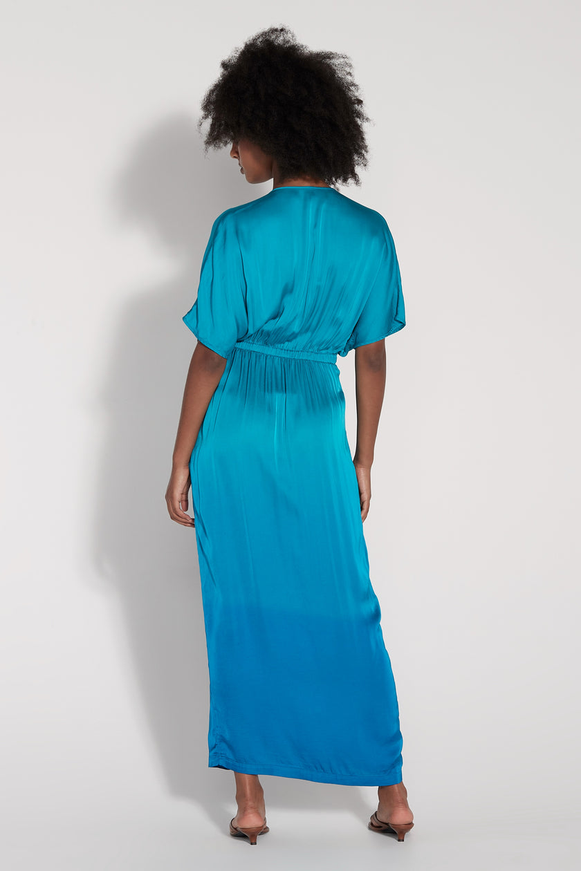Dresses Raquel Allegra Diane Dress in Aqua Raquel Allegra