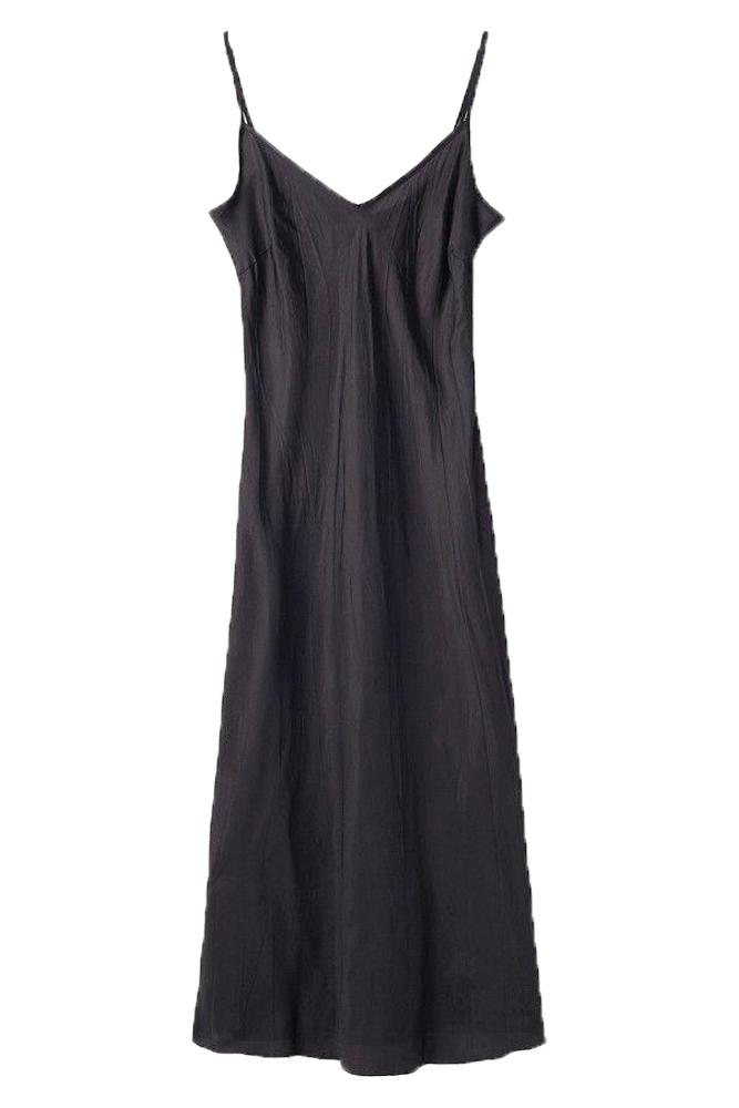 Dresses Organic by John Patrick Long Bias Slip Dress in Black Organic by John Patrick