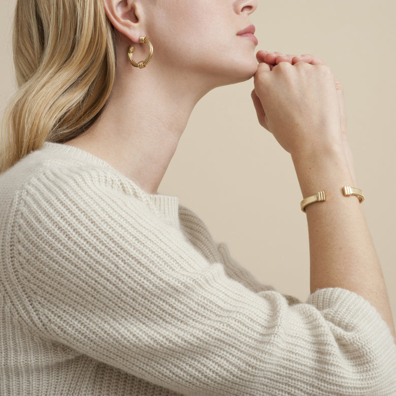 Earrings Gas Bijoux Ariane Hoops GAS Bijoux