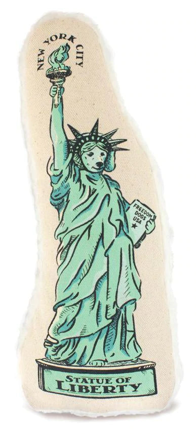 Pet Harry Barker "Stat-chew" of Liberty Dog Toy Harry Barker