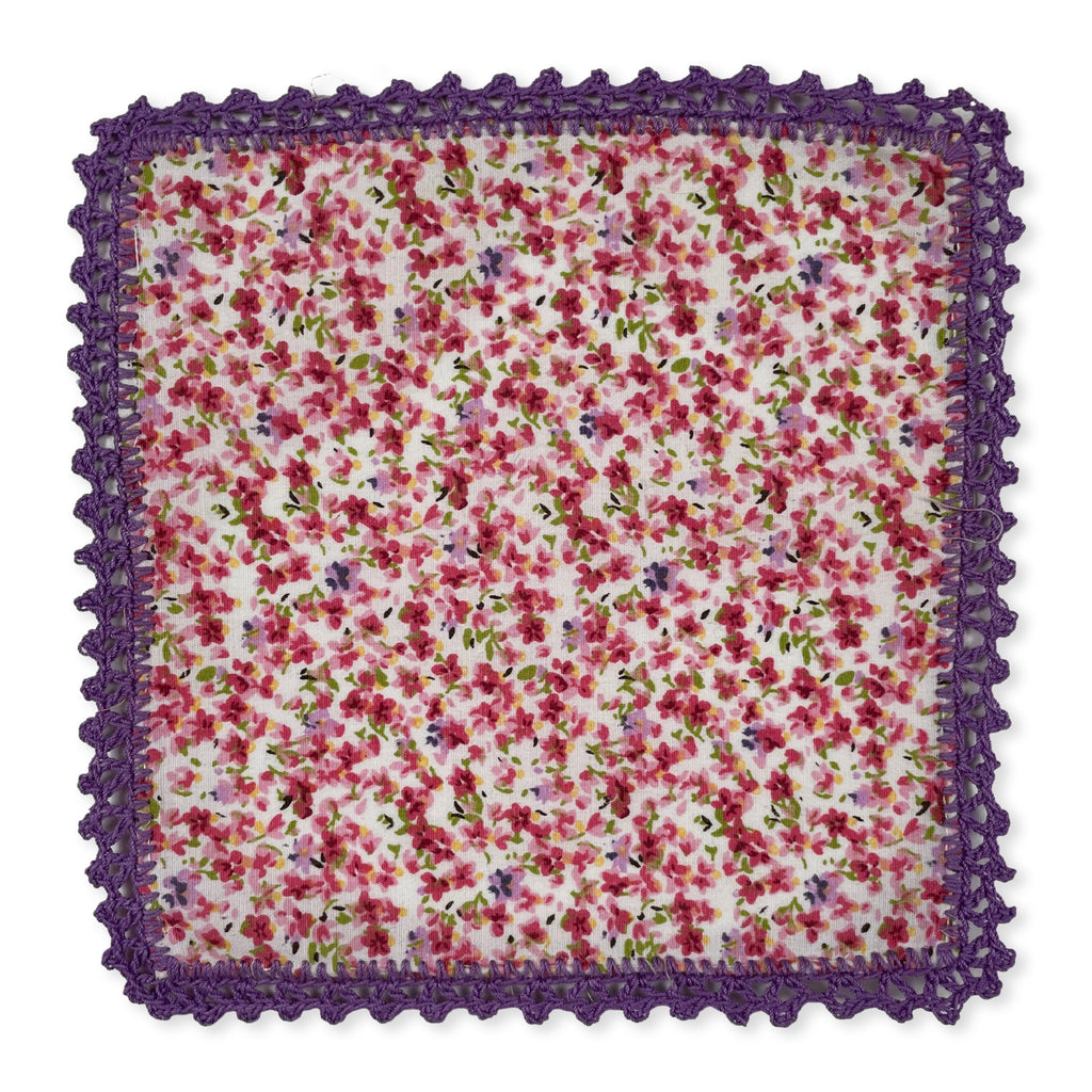  Hibiscus Linens Crochet Cocktail Napkins Hibiscus Linens