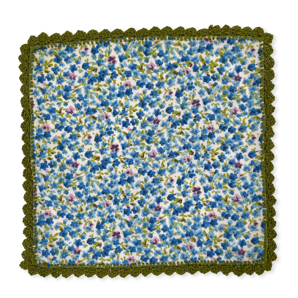  Hibiscus Linens Crochet Cocktail Napkins Hibiscus Linens