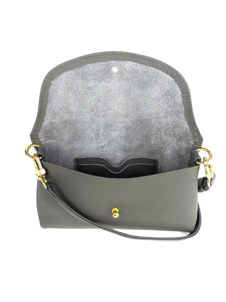 Handbags Orsyn Kaanapali Crossbody Bag in Lava Grey Orsyn