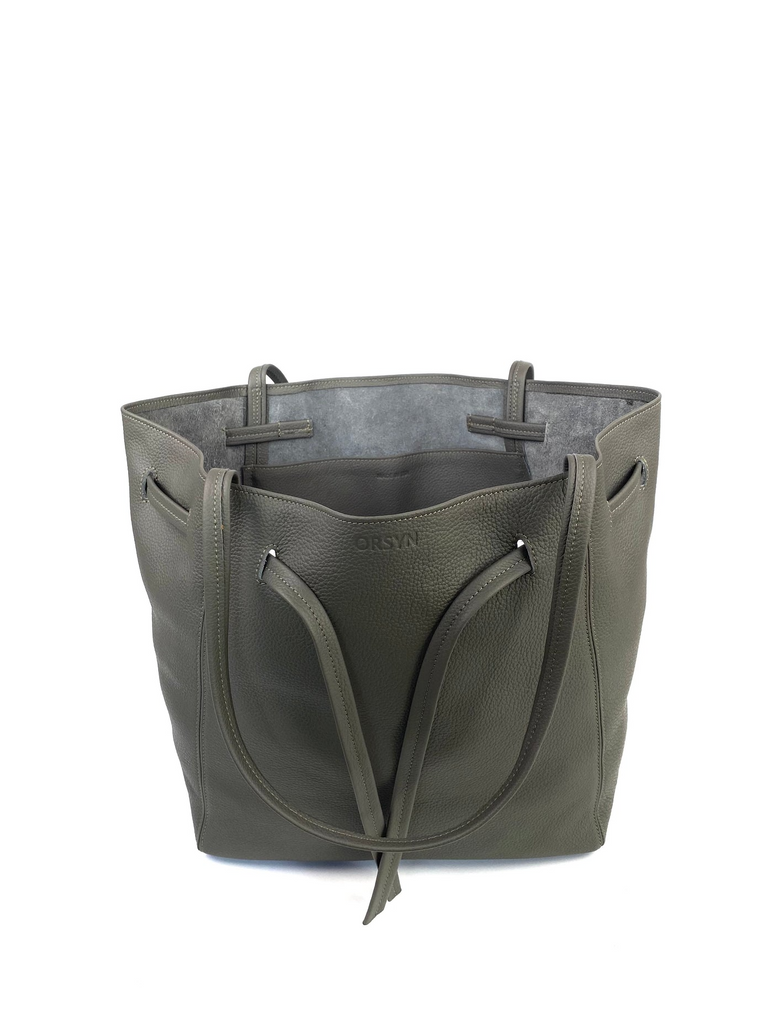 Handbags Orsyn Florence Tote in Lava Grey Orsyn