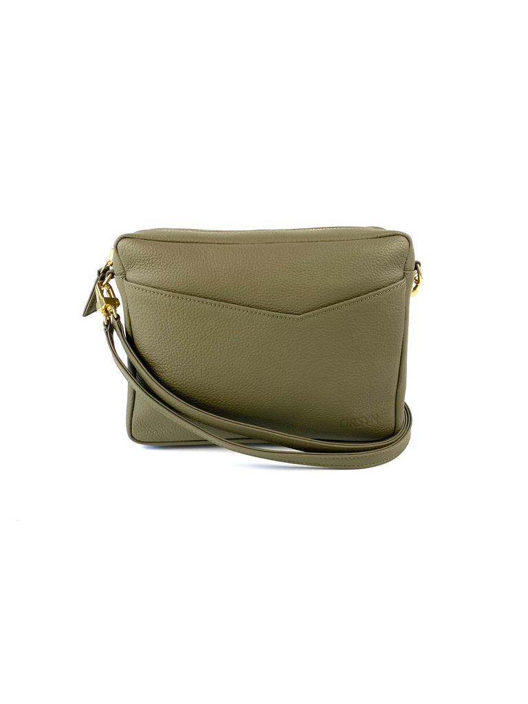 Handbags Orsyn Rome Crossbody Bag in Olive Orsyn