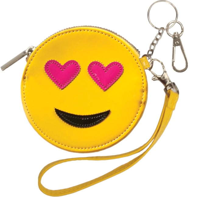 Girls + Boy Iscream Emoji Purse and Keychain Iscream