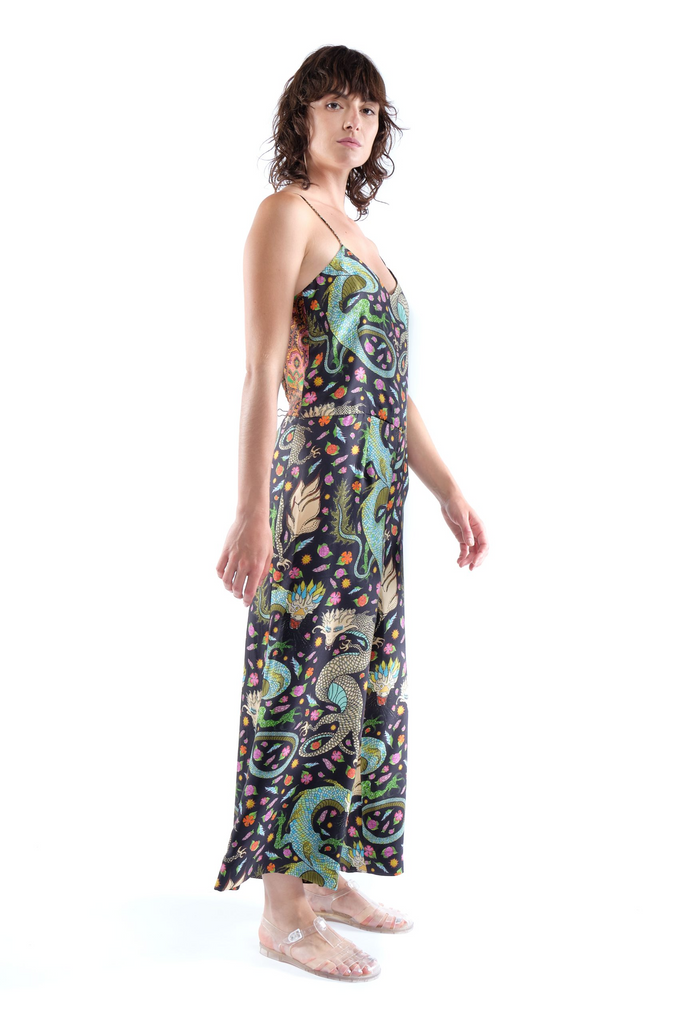 Jumpsuits La Prestic Ouiston Paulette Jumpsuit in Dragons La Prestic Ouiston