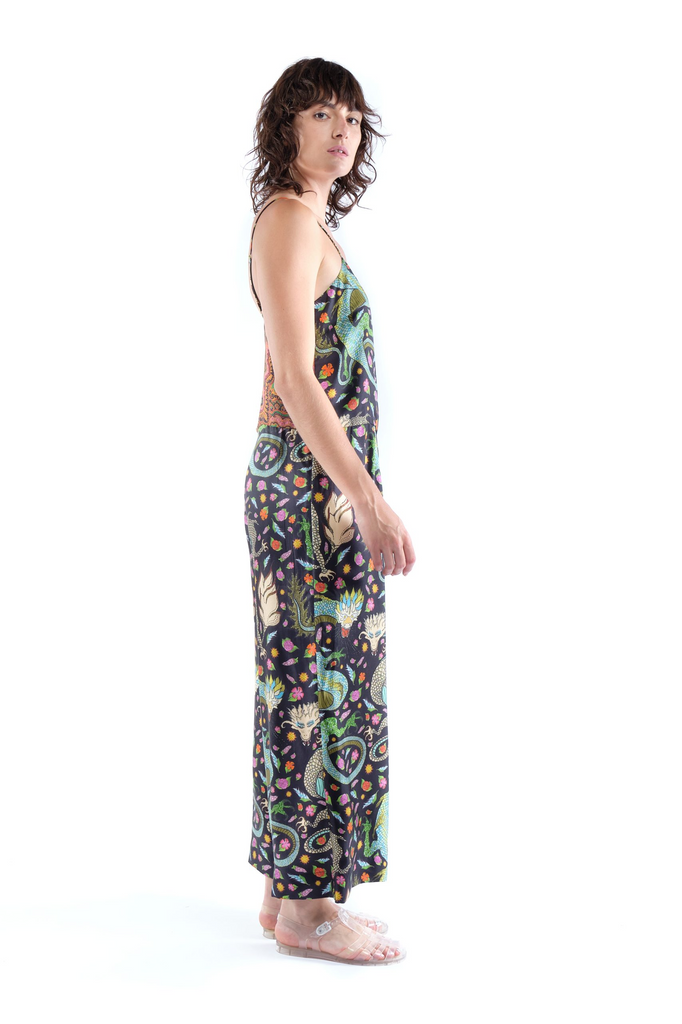 Jumpsuits La Prestic Ouiston Paulette Jumpsuit in Dragons La Prestic Ouiston