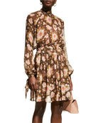 Dresses Alessia Zamattio Dalia Mini Dress in Floral Alessia Zamattio