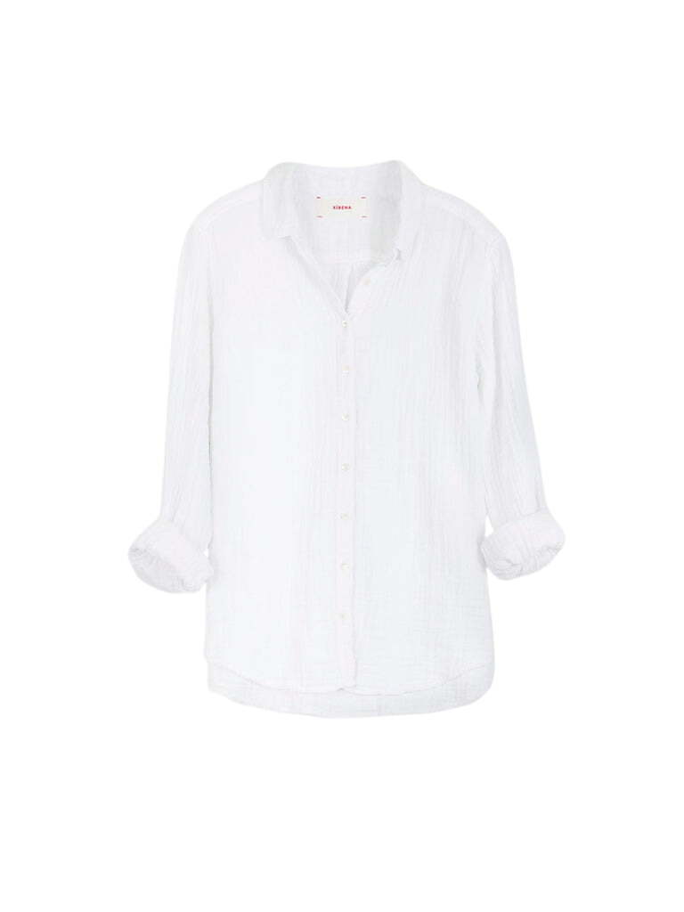 Tops Xierna Scout Shirt in White Xirena